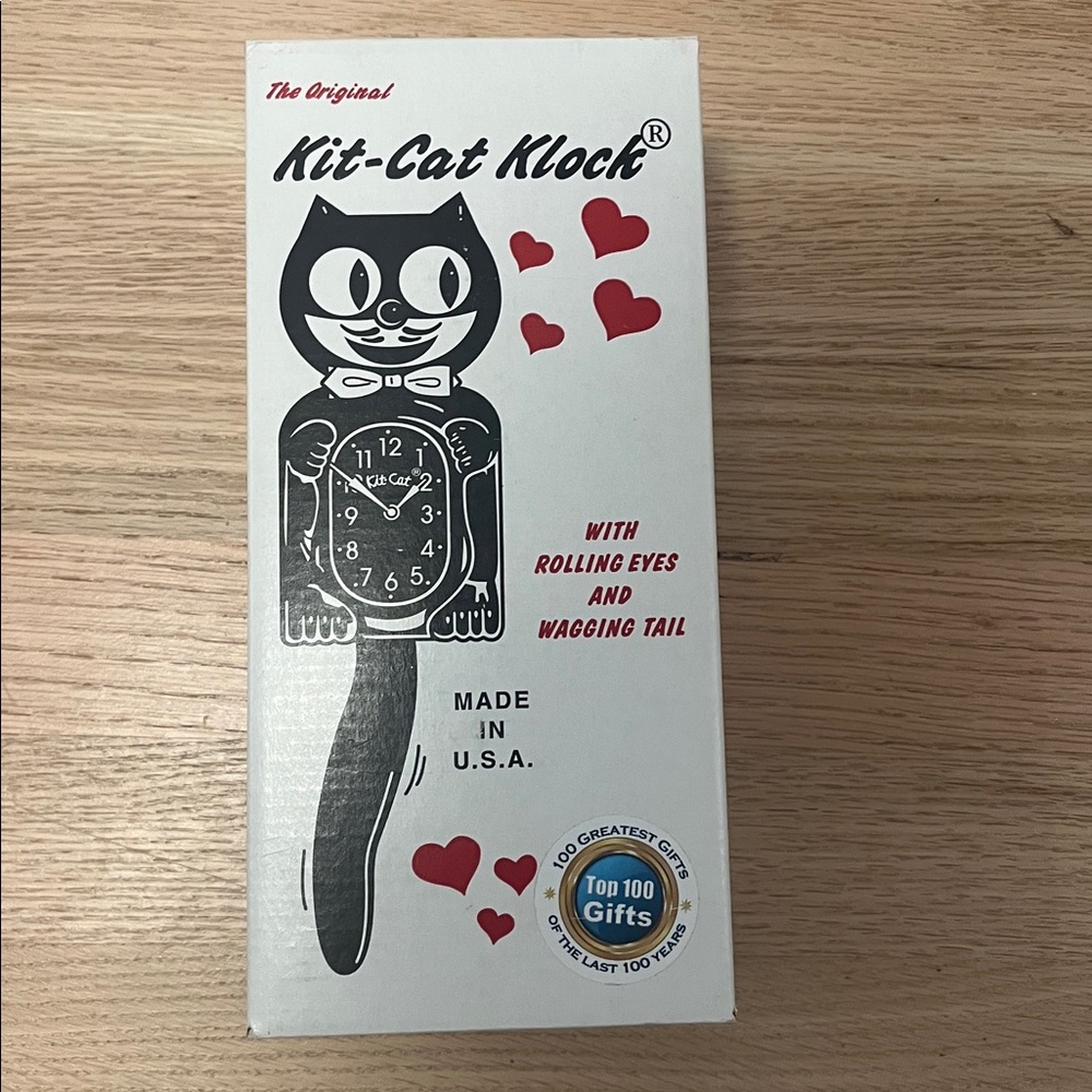 Kit-Cat Klock with Rolling Eyes and Wagging Tail